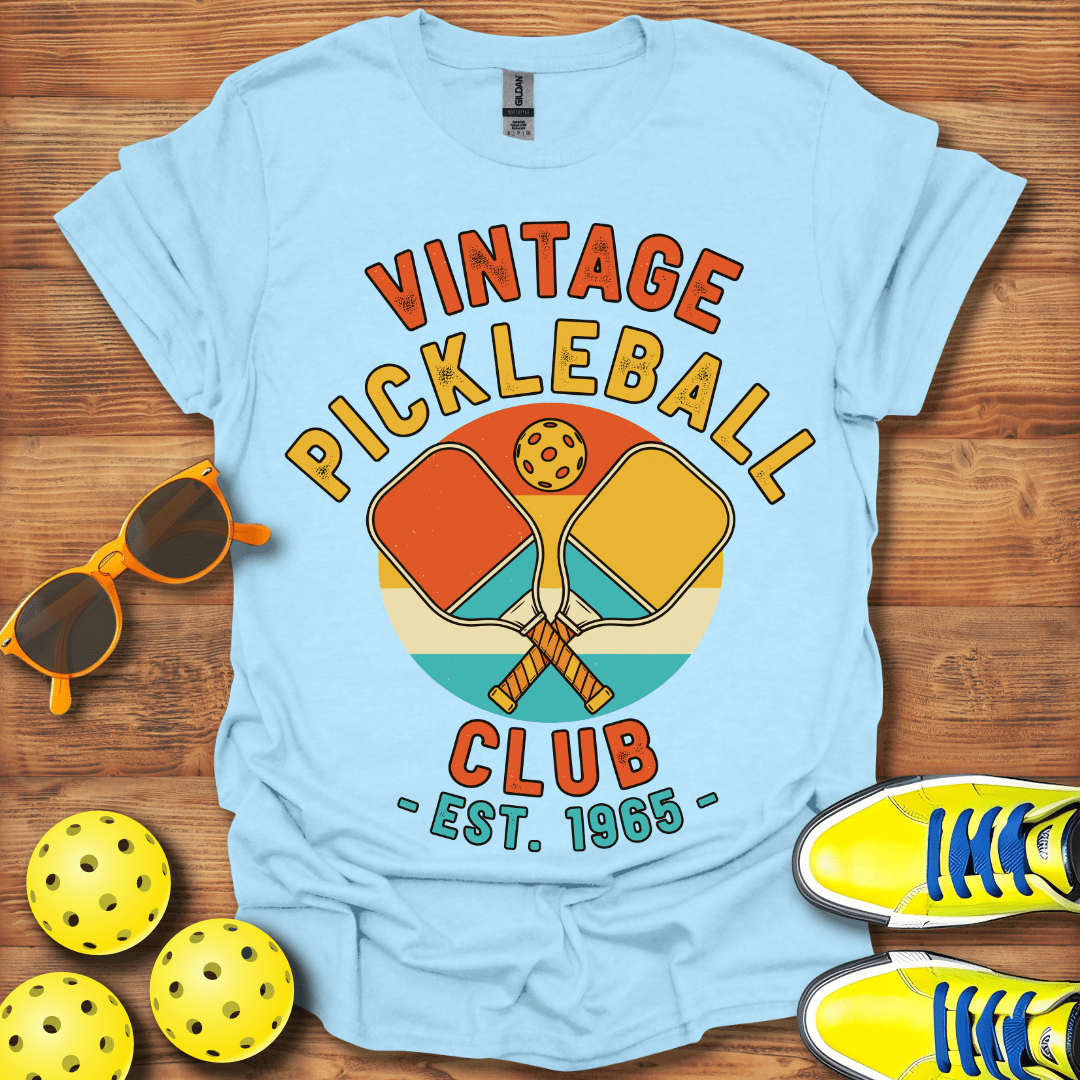 Vintage Pickleball Club T-Shirt
