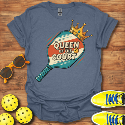 Queen of the Court Pickleball T-Shirt