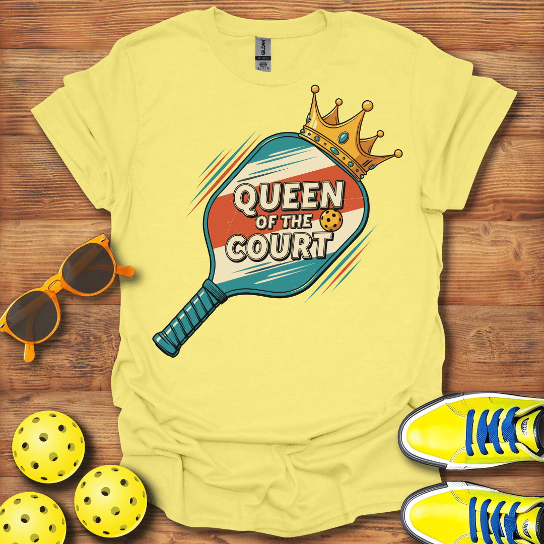 Queen of the Court 2 Pickleball T-Shirt