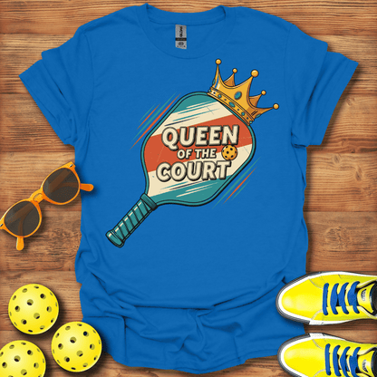 Queen of the Court Pickleball T-Shirt