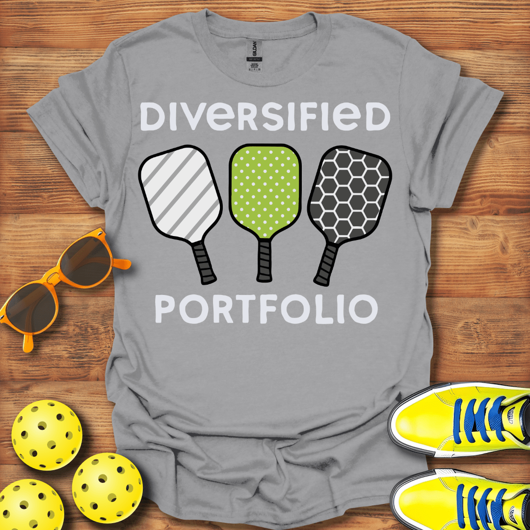 Diversified Portfolio Pickleball T-Shirt