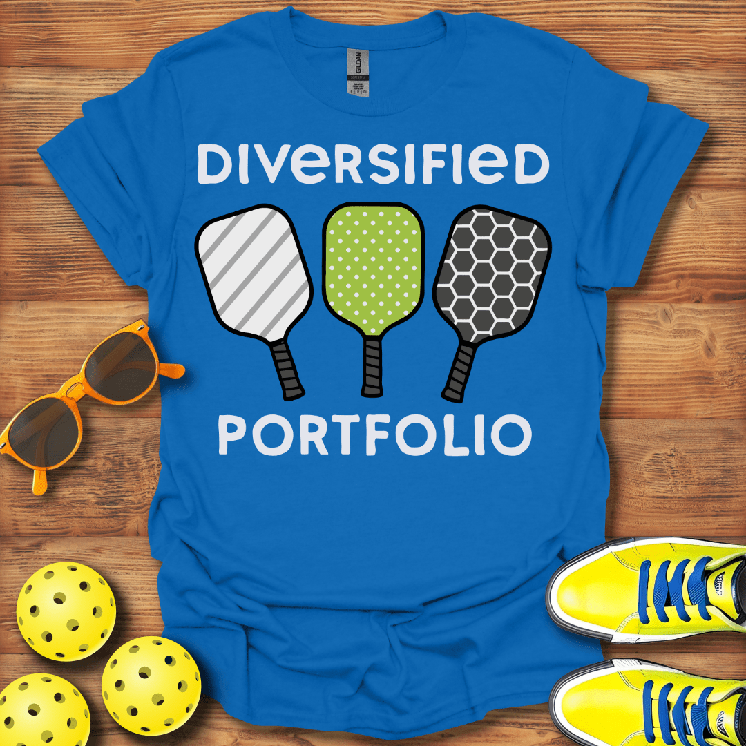 Diversified Portfolio Pickleball T-Shirt