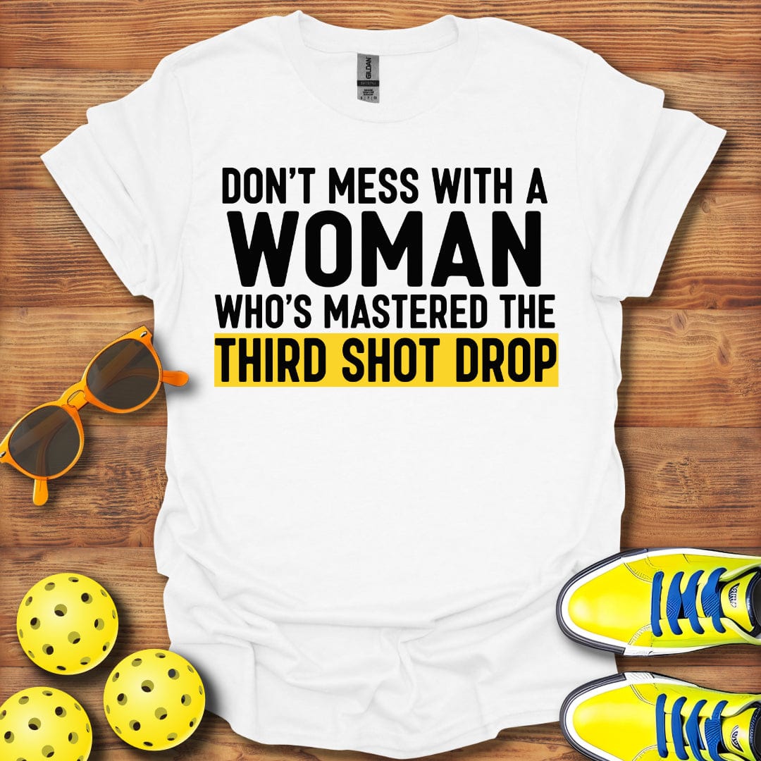 Women Third Shot Drop Pickleball T-Shirt