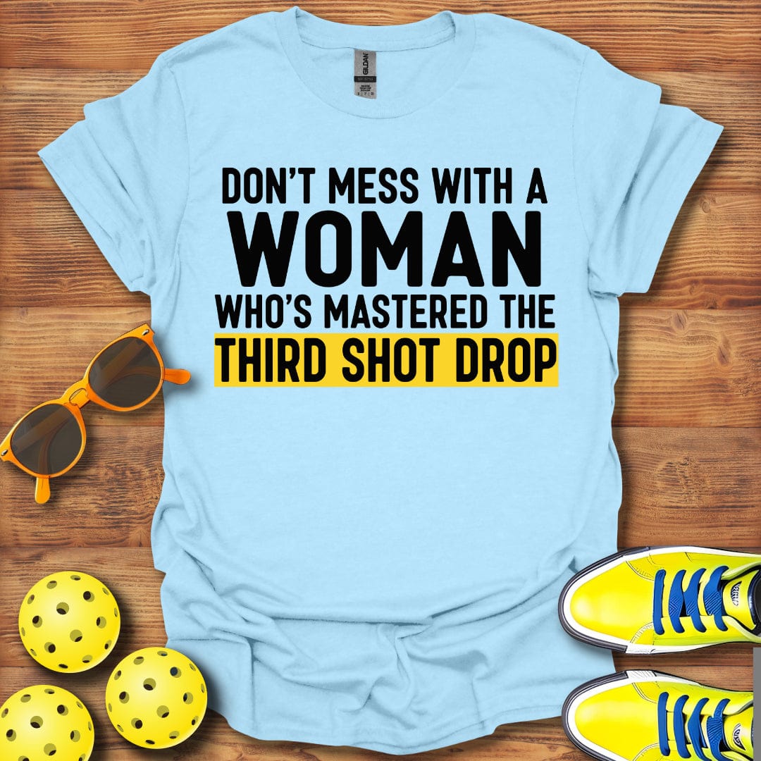 Women Third Shot Drop Pickleball T-Shirt