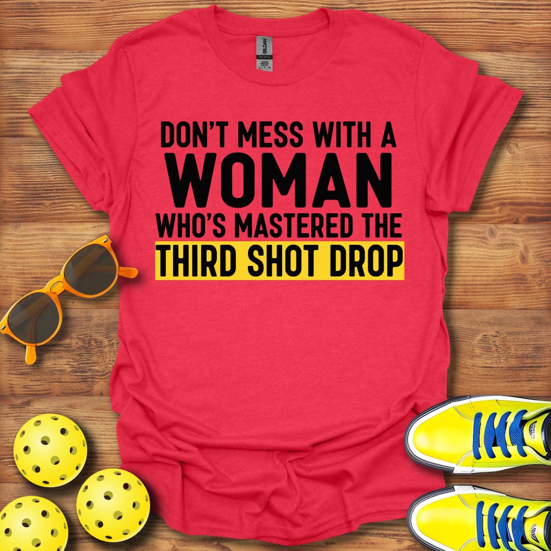Women Third Shot Drop Pickleball T-Shirt
