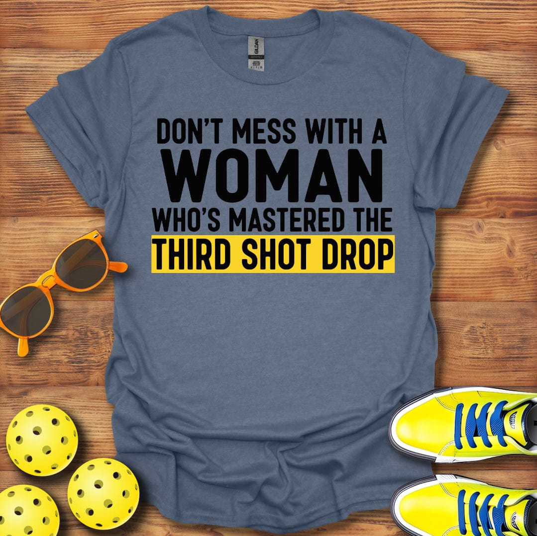 Women Third Shot Drop Pickleball T-Shirt