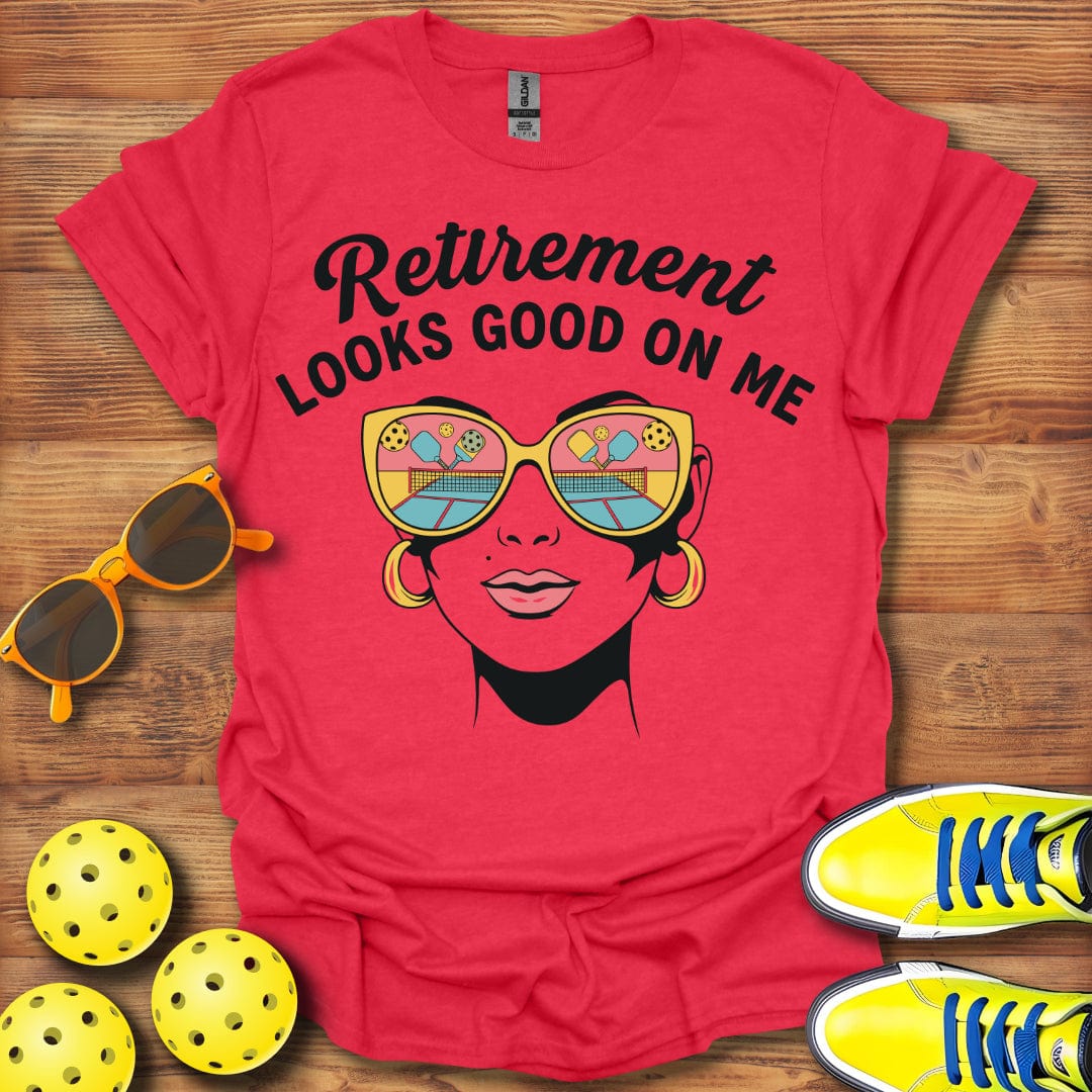 Retirement Looks Good Pickleball Time T-Shirt