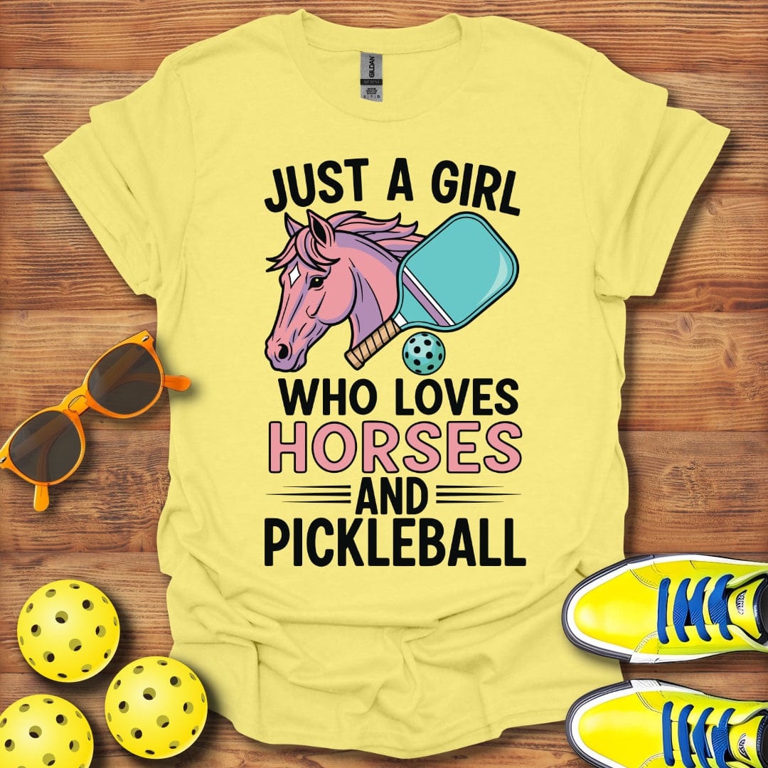Just a Girl Pickleball  T-Shirt