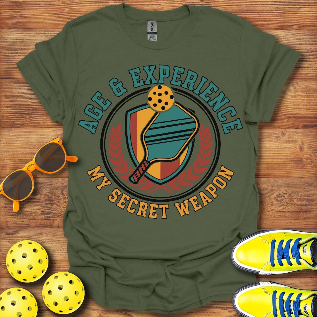 Age And Experience Pickleball  T-Shirt