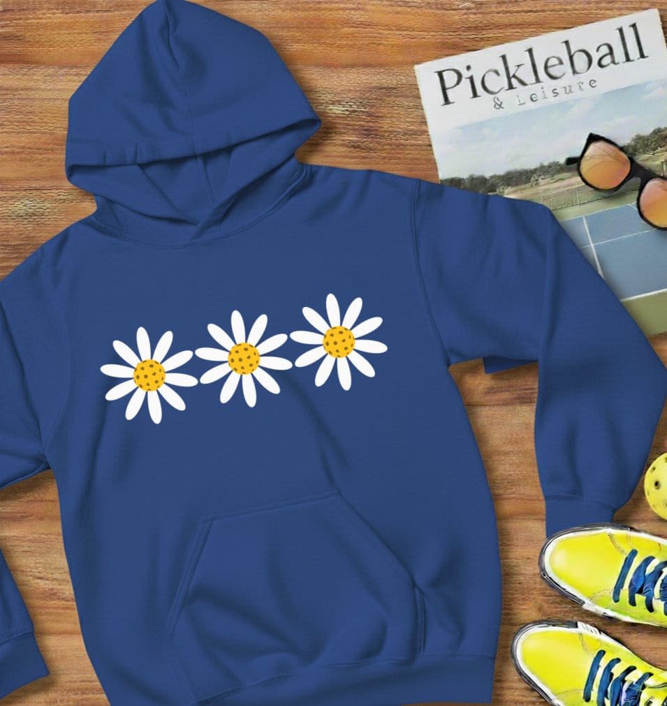 Three Daisey Pickleball Hooded Sweatshirt