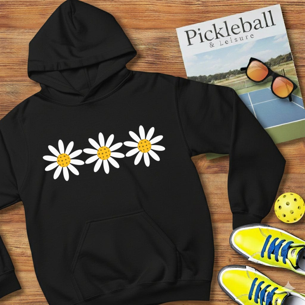 Three Daisey Pickleball Hooded Sweatshirt
