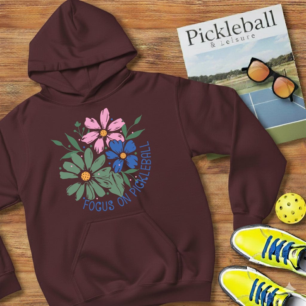Focus On Pickleball Hooded Sweatshirt