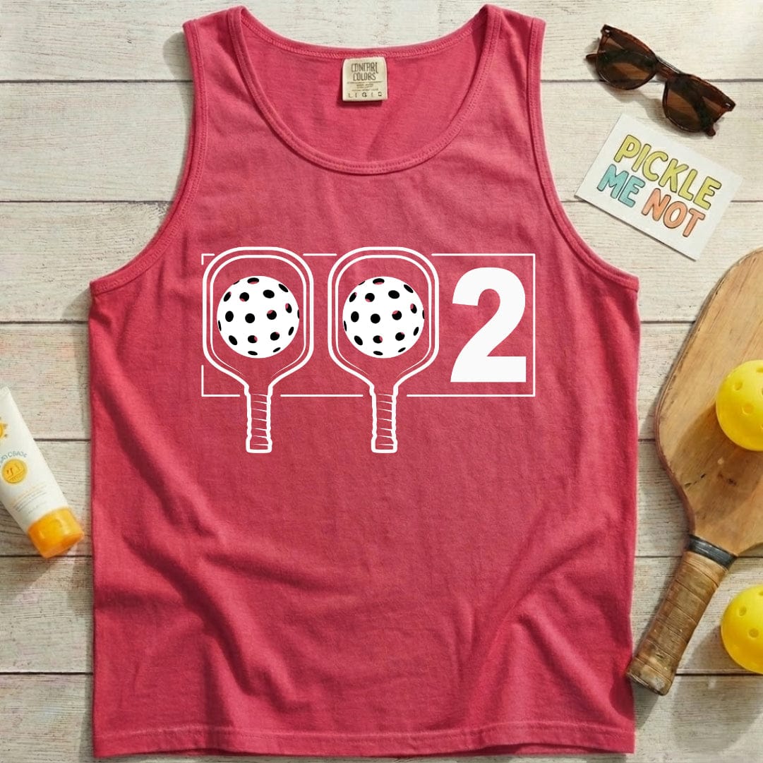 002 Pickleball Garment-Dyed Tank Top