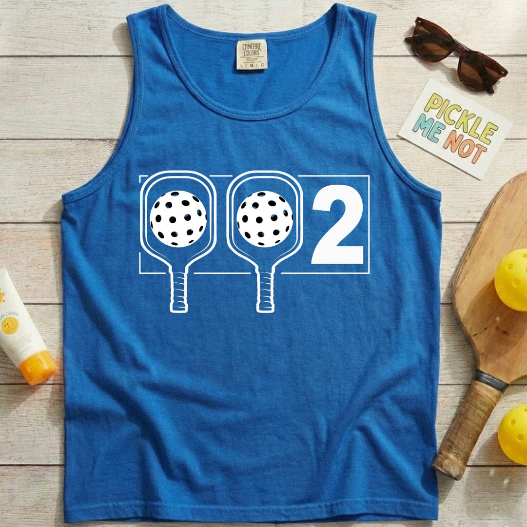 002 Pickleball Garment-Dyed Tank Top