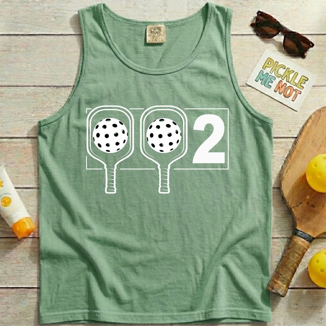 002 Pickleball Garment-Dyed Tank Top