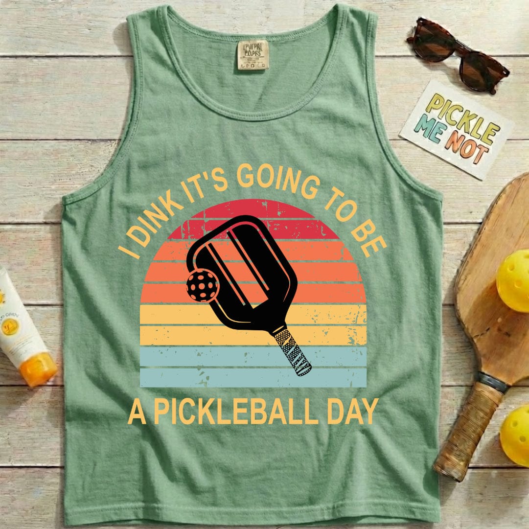 A Pickleball Day Garment-Dyed Tank Top