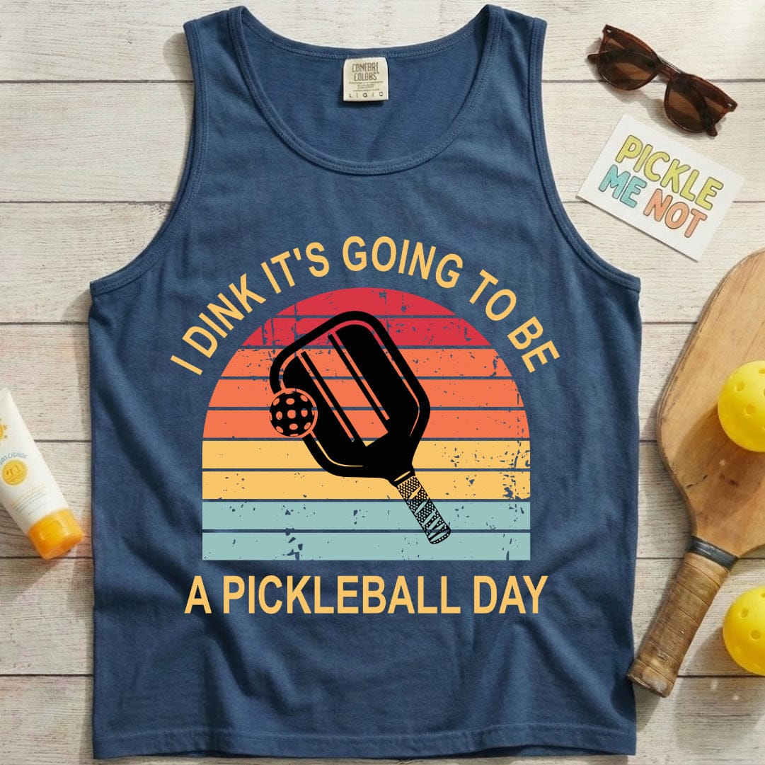 A Pickleball Day Garment-Dyed Tank Top