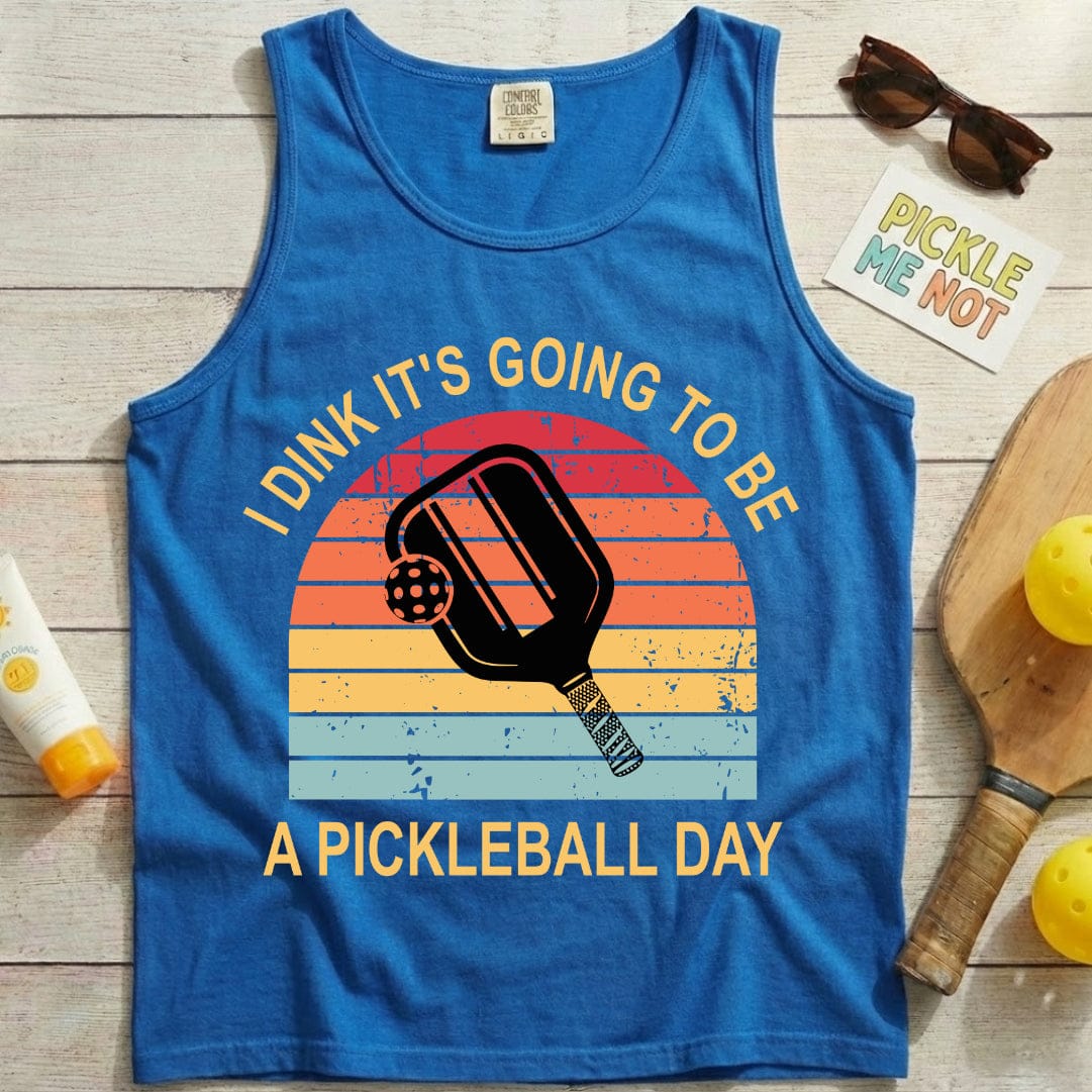 A Pickleball Day Garment-Dyed Tank Top