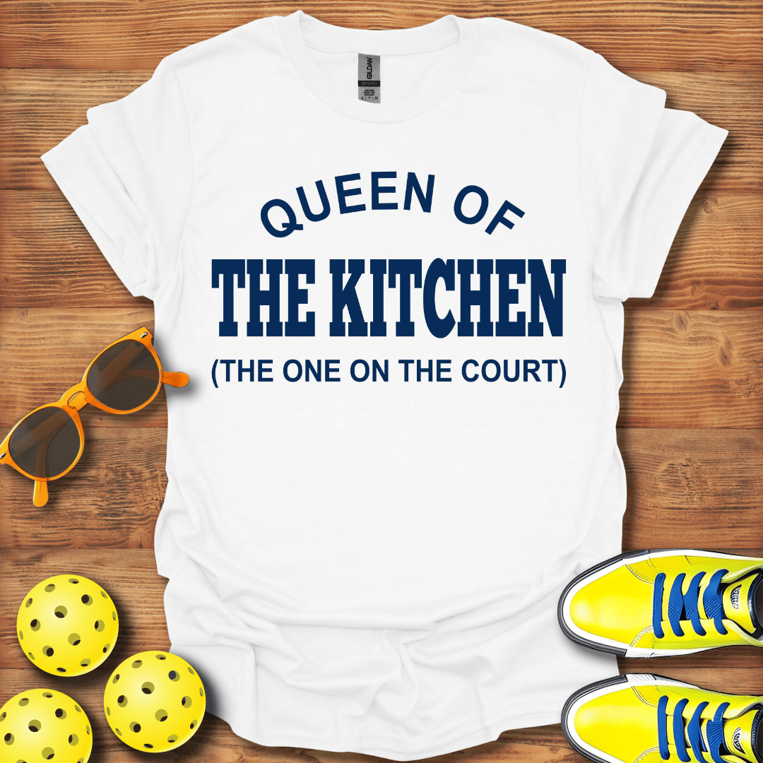 Queen Of The Court Pickleball T-Shirt