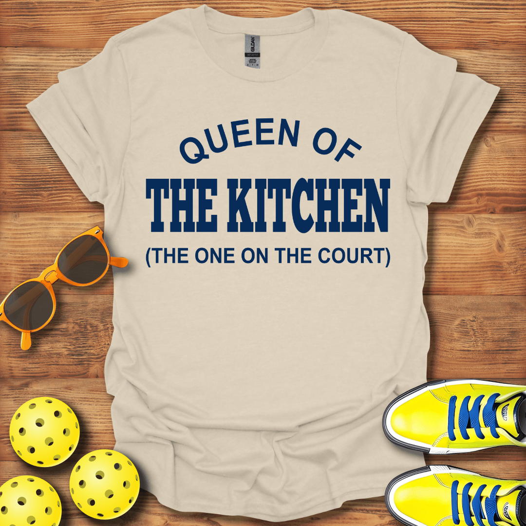 Queen Of The Court Pickleball T-Shirt