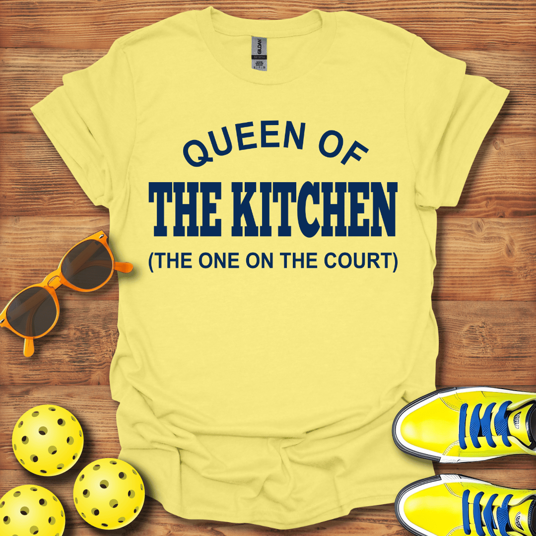 Queen Of The Court Pickleball T-Shirt