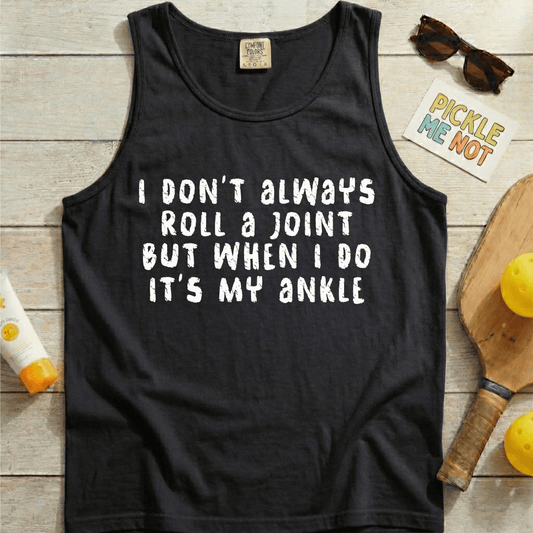 Roll A Joint Pickleball Garment-Dyed Tank Top