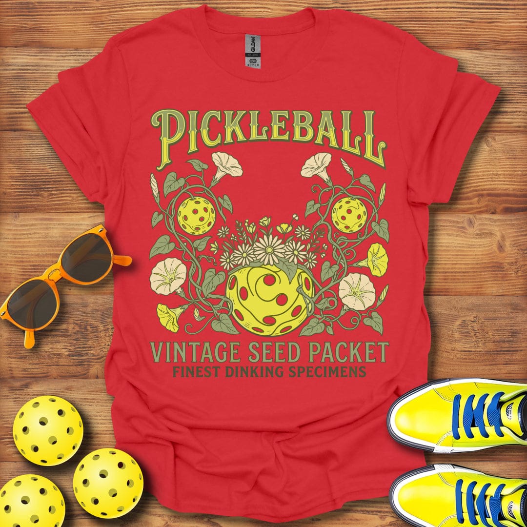 Vintage Seed Pack Pickleball T-Shirt