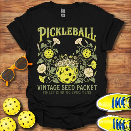 Vintage Seed Pack Pickleball T-Shirt