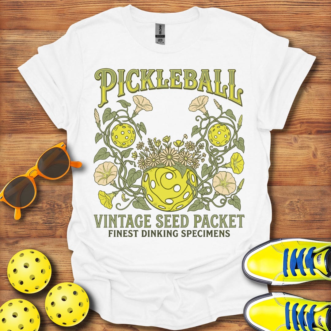 Vintage Seed Pack Pickleball T-Shirt