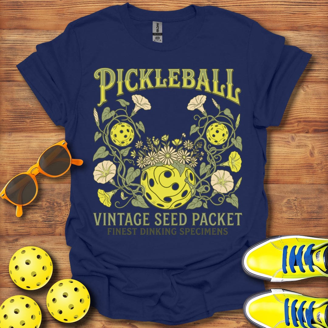 Vintage Seed Pack Pickleball T-Shirt