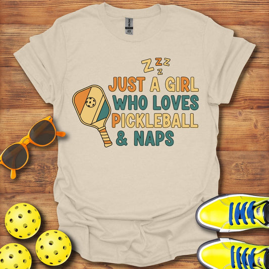 Naps And Pickleball T-Shirt