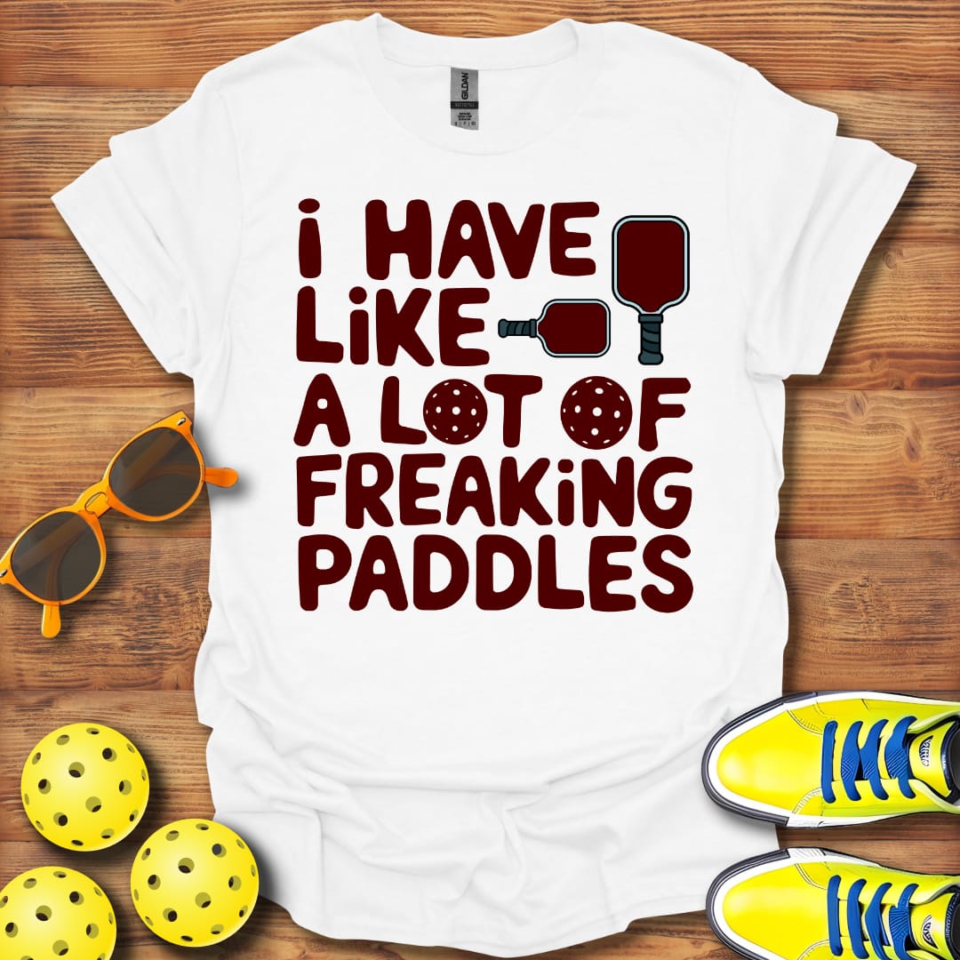 Freaking Pickleball Paddles T-Shirt