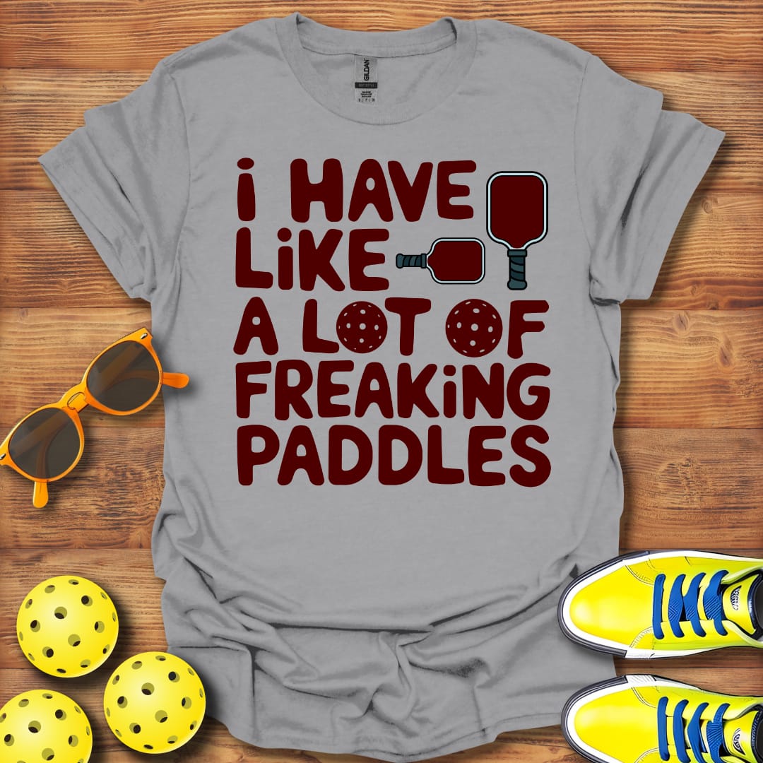 Freaking Pickleball Paddles T-Shirt