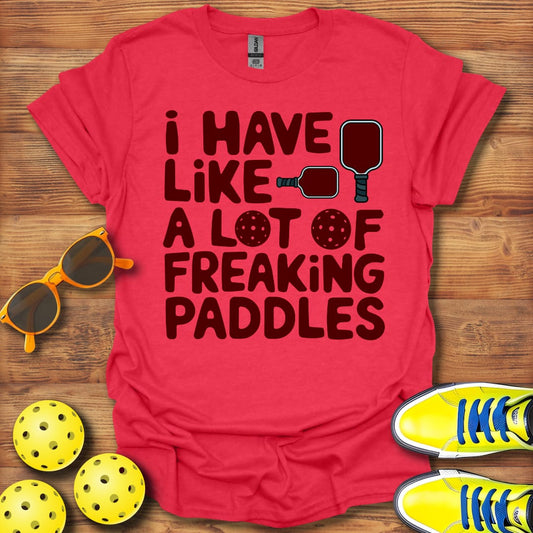 Freaking Pickleball Paddles T-Shirt