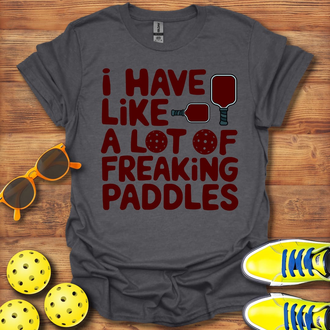 Freaking Pickleball Paddles T-Shirt