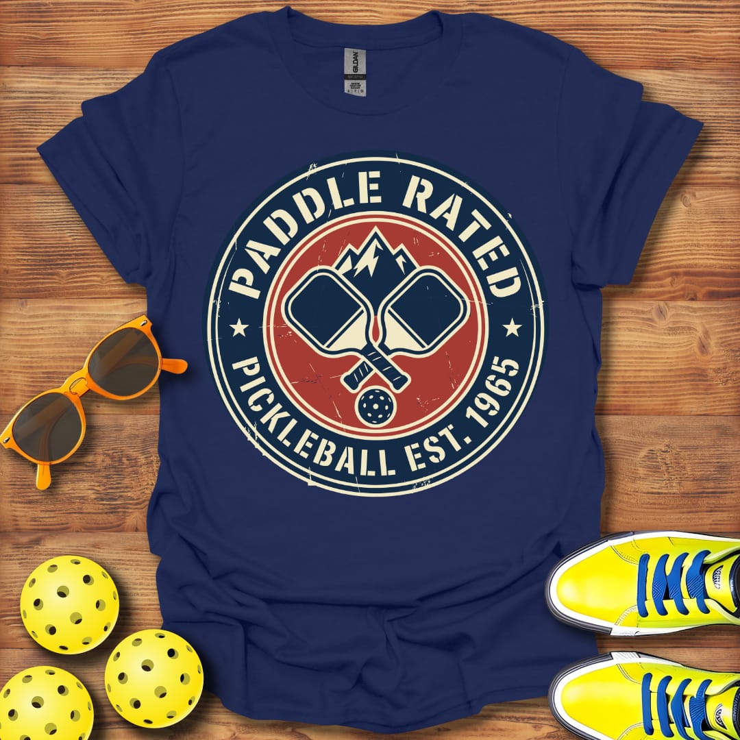 Paddle Rated Pickleball T-Shirt