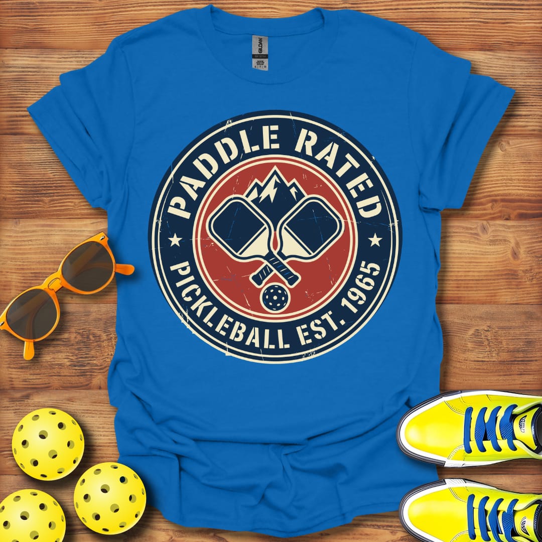 Paddle Rated Pickleball T-Shirt