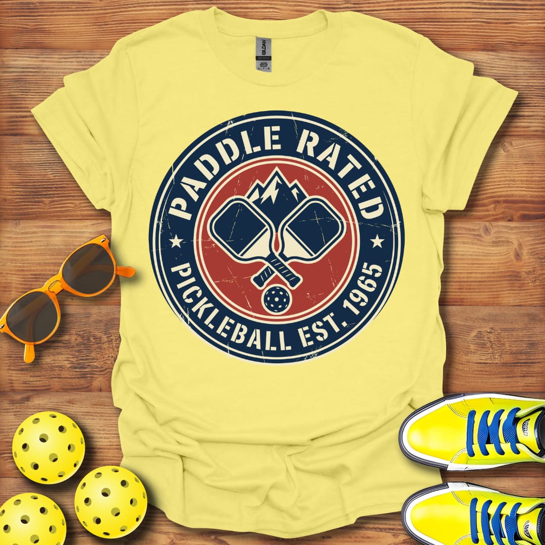 Paddle Rated Pickleball T-Shirt