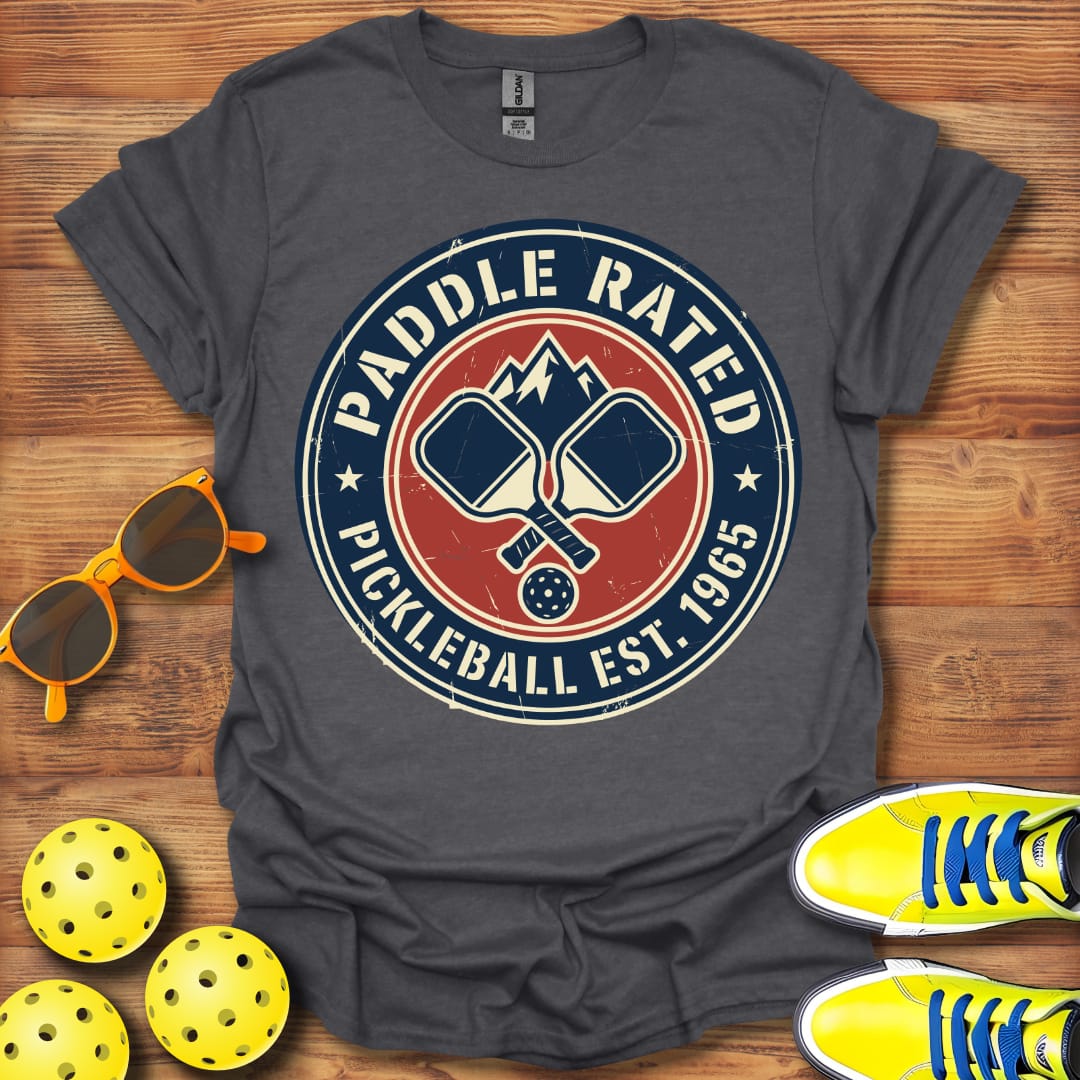 Paddle Rated Pickleball T-Shirt