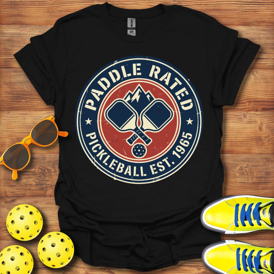 Paddle Rated Pickleball T-Shirt