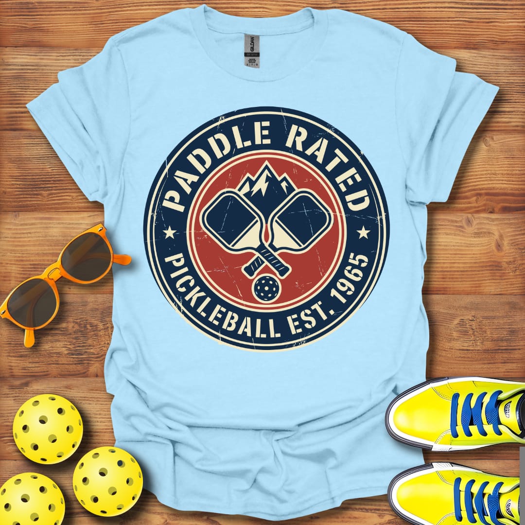 Paddle Rated Pickleball T-Shirt