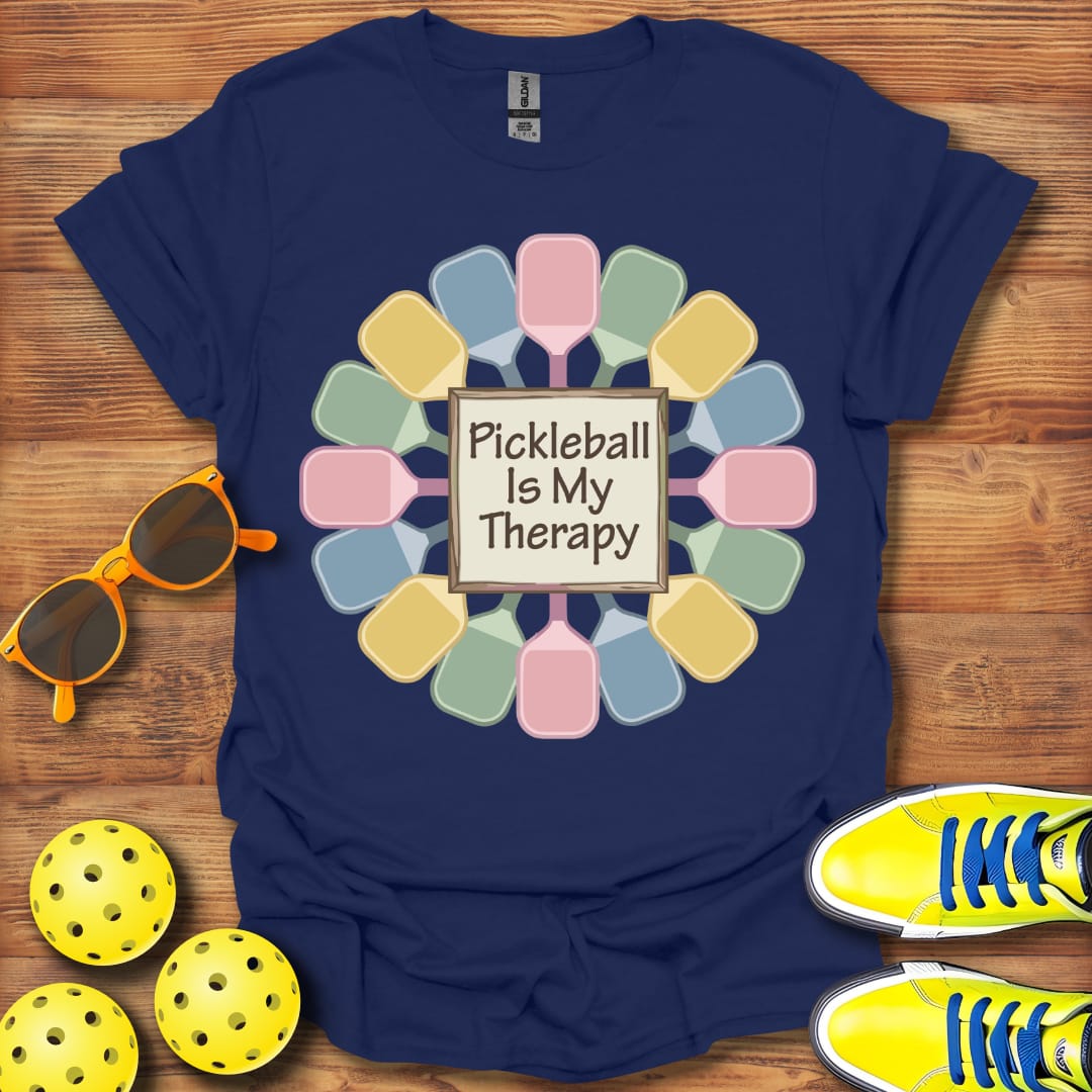 Pickleball Is My Therapy T-Shirt