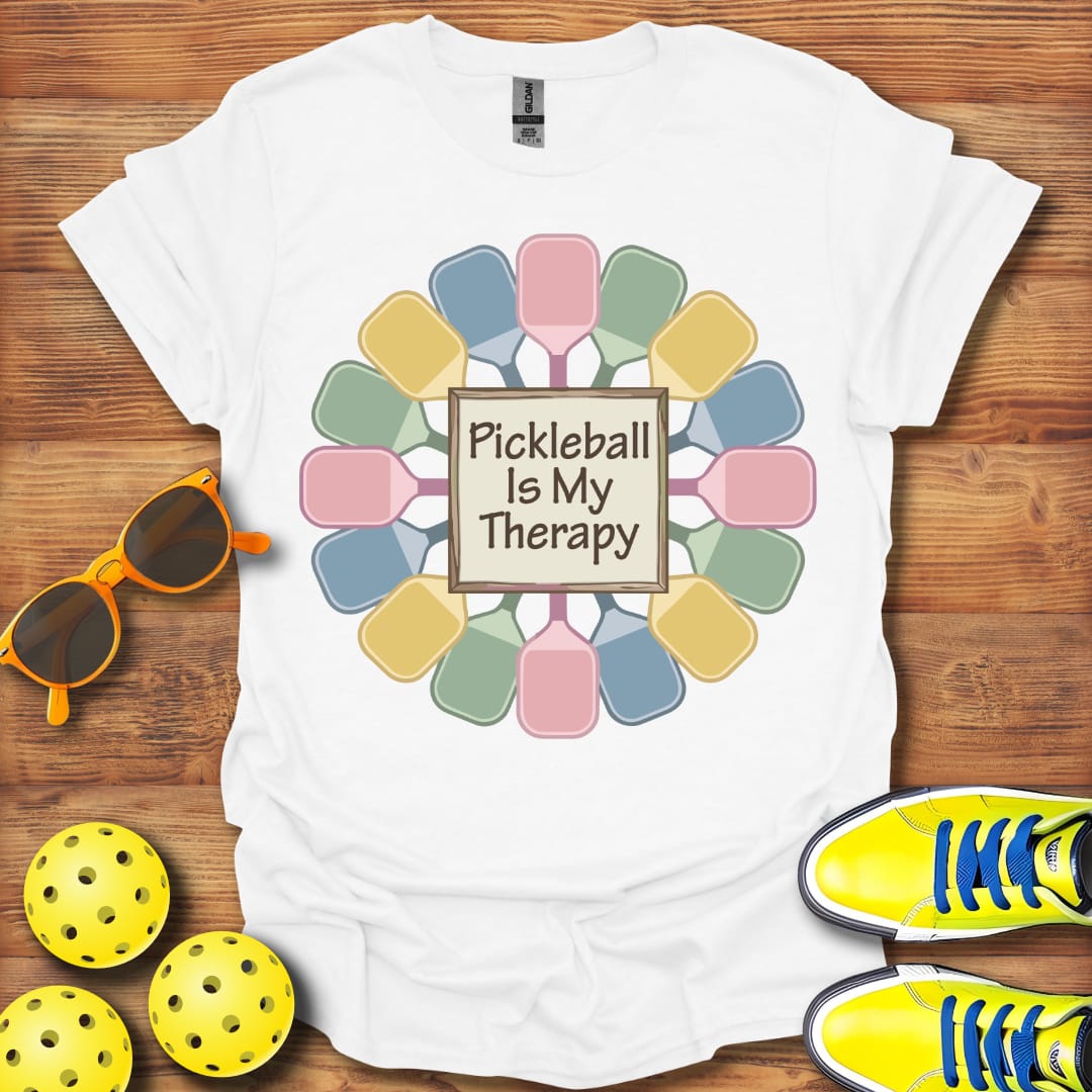 Pickleball Is My Therapy T-Shirt