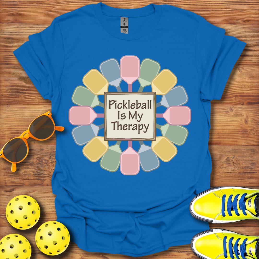 Pickleball Is My Therapy T-Shirt