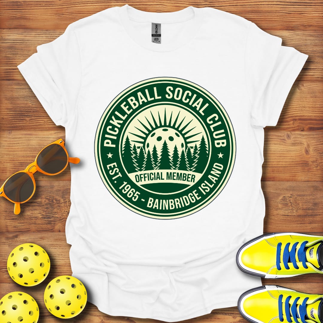 Pickleball Bainbridge Island T-Shirt