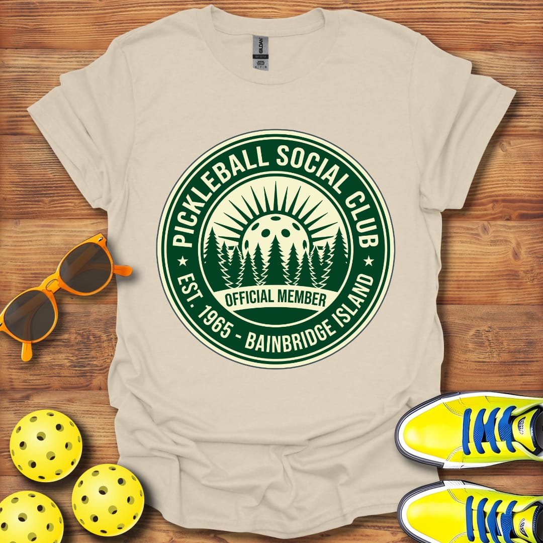 Pickleball Bainbridge Island T-Shirt