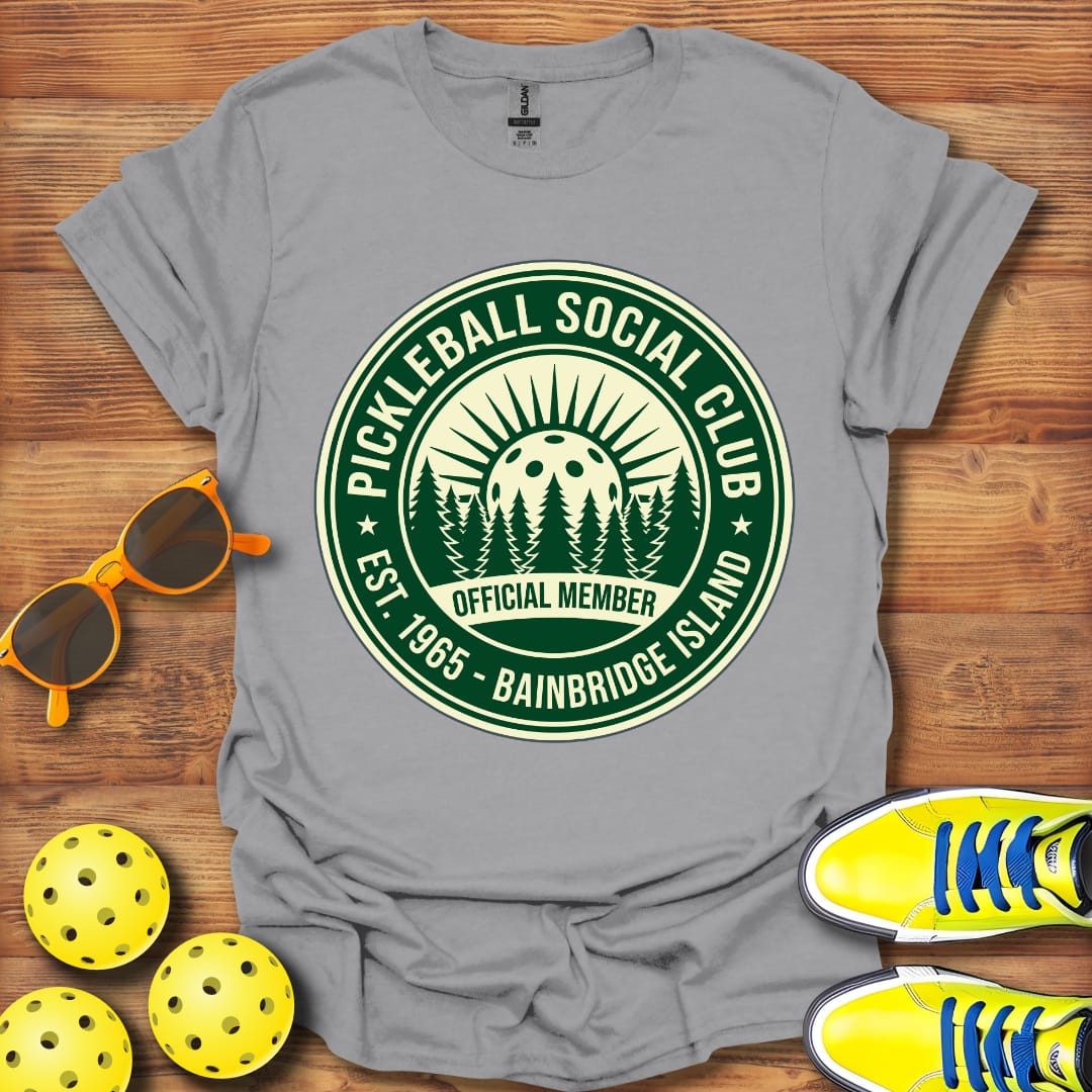 Pickleball Bainbridge Island T-Shirt