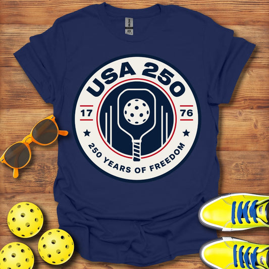 USA 250 Pickleball T-Shirt Unisex Cotton