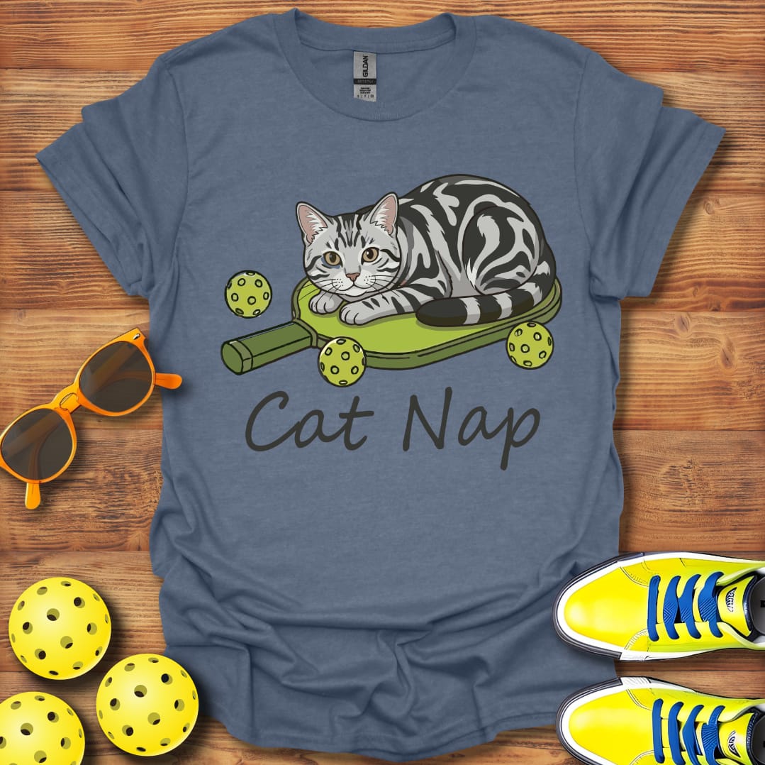 American Shorthair Unisex Cotton Pickleball T-Shirt