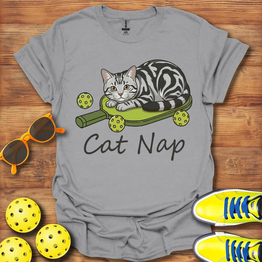 American Shorthair Unisex Cotton Pickleball T-Shirt